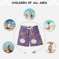 thumbnail image 6 of FORMRS Boys Swim Trunks Quick Dry Mesh Liner Boardshorts Sizes XS-XL, Halloween Black Cat, 6 of 7