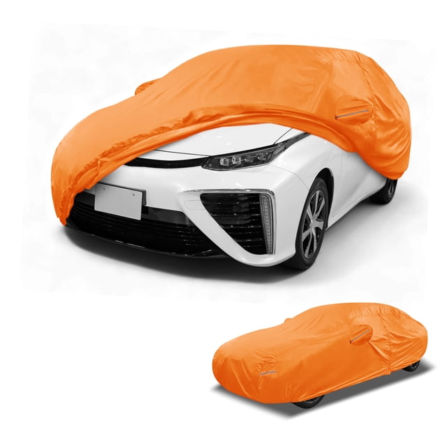 Funda para Coche Impermeable Unique Bargains para Todo Clima Protección Anti-UV Sol Lluvia para Toyota Mirai