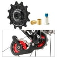 thumbnail image 6 of Rear Derailleur Pulley Aluminum Alloy Jockey Wheel Ceramic Guide Pulley Bike Guide Roller , Mountain Bike, , BMX 12T Black, 6 of 10