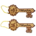 thumbnail image 2 of Colgante Lasser Bairam, adorno colgante con forma de llave de estilo islámico de última hora, regalo creativo, accesorios para coche, paquete de 2 Jumpingount HA012458-00, 2 of 7