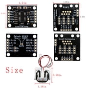 Treedix Load Cell Amplifier HX711 Small Breakout Board Load Sensor Combinator with 4pcs Load Cell 50KG Weight Weighing Load Cell Conversion Module Sensor DIY Kits for Arduino