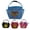 Gummy Bear, variant on Gilbin Easy-Carry Mesh Toiletry and Shower Tote with 6 Storage Compartments. Perfect for Dorm, Camp, Traveling and Gym use.Dries Quickly for Reuse.(Gummy Worms)