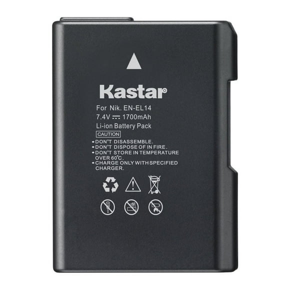 Batería Kastar para Nikon EN-EL14, EN-EL14a, EN-EL14b, EN-EL14c