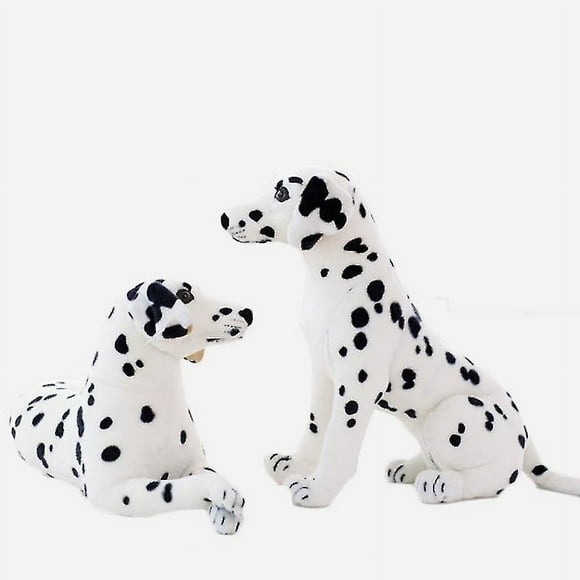 30/40/50cm Stuffed Animals Dog Dalmatian Plush Toy Lifelike Giant Dog Toy Realistic Animal Kids Toys Gift For Children
