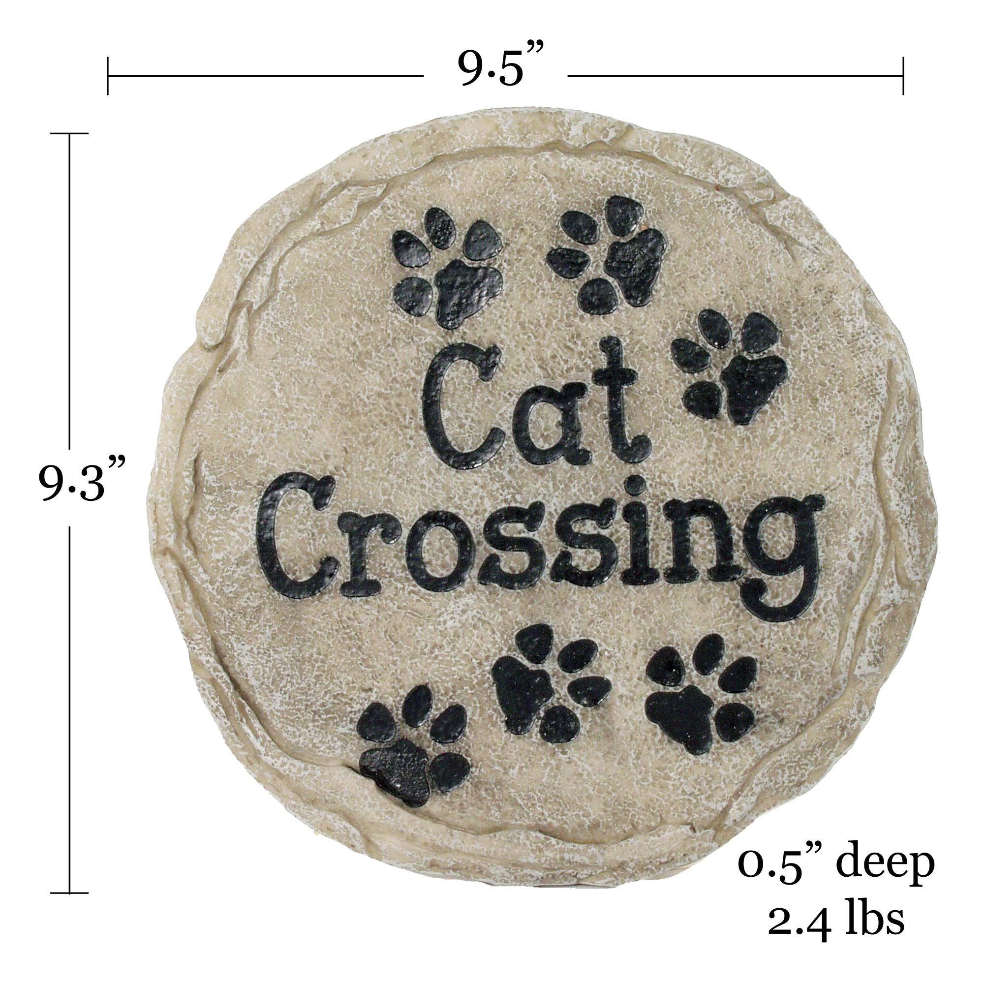 SPOONTIQUES 13340 9 STEPPING STONE CAT CROSSING - Walmart.com