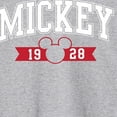 thumbnail image 3 of Mickey & Friends - Mickey 1928 Collegiate - Men's Long Sleeve T-Shirt, 3 of 5