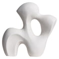 thumbnail image 2 of 2 piezas modernas estatuas de para el hogar de Centerpeice, escultura de estatua de cerámica irregur de arte abstracto para decoración Sunnimix escultura abstracta, 2 of 8