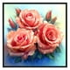 thumbnail image 2 of Cuadros Decorativos 11CT impreso completo punto de cruz artesanía flores ilustraciones decoración de pared Sywqhk Nuevos Originales, 2 of 9