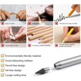 thumbnail image 4 of LAICAIW 2 Pcs Crayon Sans Encre en Métal, Crayon Infini, Crayon Réutilisable Éternel, Crayon à Pointe Remplaçable avec 2 Pointes Remplaçables pour Écrire Dessiner Étudiants Fournitures Maison Bureau École (Noir & Argent), 4 of 7