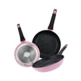 thumbnail image 1 of Juego de 3 Sartenes FOODE Mod FDE01155 Color Rosa Marmoleado, 1 of 4