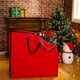 thumbnail image 2 of Hogar y jardín, Almacenamiento de árboles artificiales, Contenedor de almacenamiento de coronas navideñas, Bolsa de coronas para 30 cajas de coronas artificiales, bolsa de almacenamiento, 2 of 6