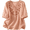 Pink #22, variant on Boho Shirts Womens V Neck Linen Tops 2026 Summer 3/4 Length Sleeve Vacation T Shirts Solid Oversized Plus Size Retro Tunic White 2XL