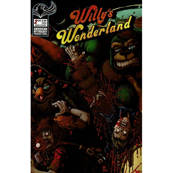 Willy's Wonderland Prequel #2 VF ; American Mythology Comic Book