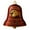D, variant on Summercome United States 250th Anniversary Bell Ornament - Handmade Metal Christmas Bell Ornament - for Tree or Garden - with Commemorative Detailing for Collectors and Patriotic, Style 01