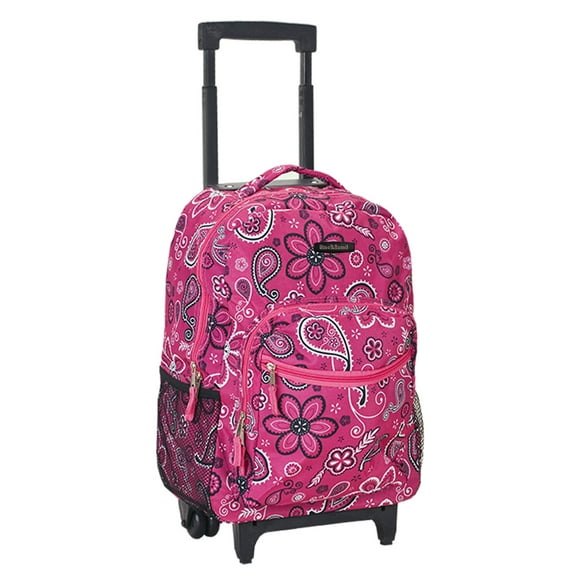 Mochila Rolling Rockland Bandana de 17 pulgadas con doble asa