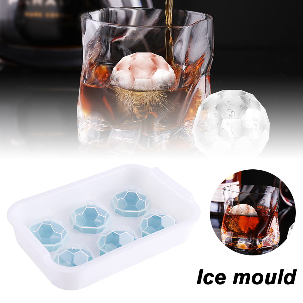 21-Cavity Plastic Mini Square Ice Cube Tray Maker Mold Mould Party Bar Whisky 