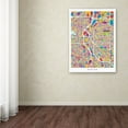 thumbnail image 3 of Trademark Fine Art "Denver Colorado Street Map 2" Canvas Art by Michael Tompsett, 3 of 3