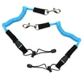thumbnail image 2 of Riwesomey 2 piezas Kayak Paddle Leash Lanyard Cuerda anticaída Bombillas para automóviles Azul, 2 of 6