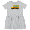 thumbnail image 3 of Inktastic School Bus Girls Toddler Dress, 3 of 5