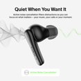 thumbnail image 2 of Auriculares inalámbricos Belkin SoundForm Rhythm ANC USB-C negros, 2 of 8