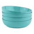 thumbnail image 2 of Kook Porcelain Pasta Bowl, Set of 4, 40 Oz, Light Turquoise, 2 of 6