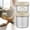 F, variant on Snack Containers Overnight Oats Containers with Lids Breakfast Cup with Lid and Spoon Yogurt Containers with Lids Chia Pudding Jars Parfait Cups with Lids Overnight Oats Jars 550 ML