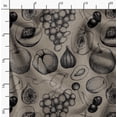 thumbnail image 2 of Soimoi Velvet Fabric Mix Fruits Print Sewing Fabric Yard 58 Inch Wide, 2 of 6