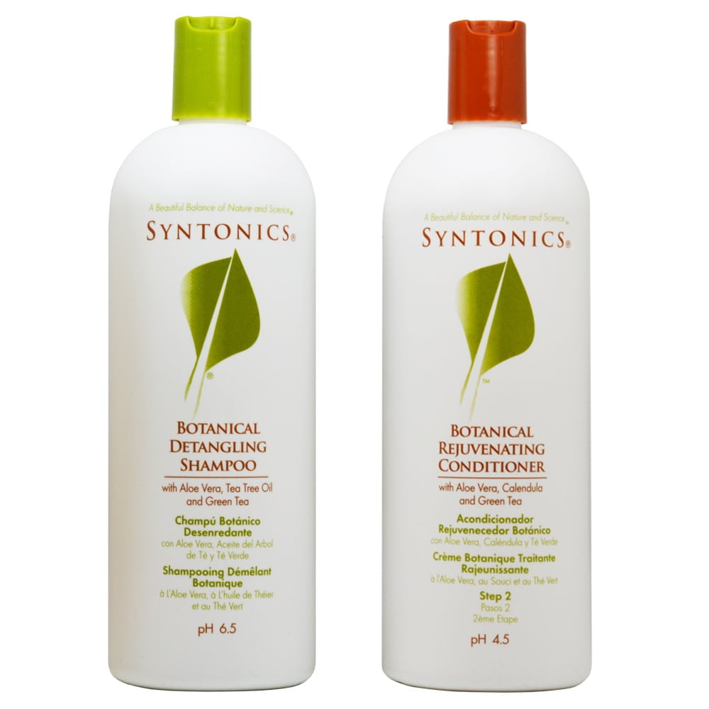 Syntonics Botanical Detangling Shampoo Rejuvenating Conditioner