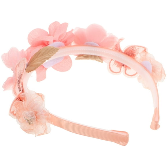SOPOTUTU Cute Accessories Floral Headband Pink 1Set