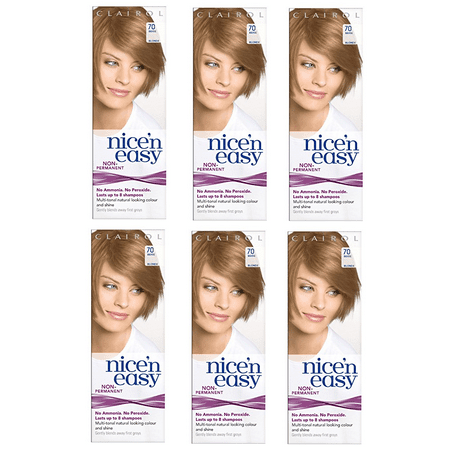 Clairol Nice N Easy Hair Color 70 Beige Blonde Pack Of 6 Uk