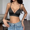 thumbnail image 3 of LIHOFIO Womens Jelly Bras Solid Color Deep V Seamless Lift Wireless Daily Support, 3 of 5
