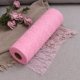 thumbnail image 1 of unbranded Lace Ribbon by The Roll Pink for DIY Decorating and Crafts Material Lace Pink Color, 1 of 4