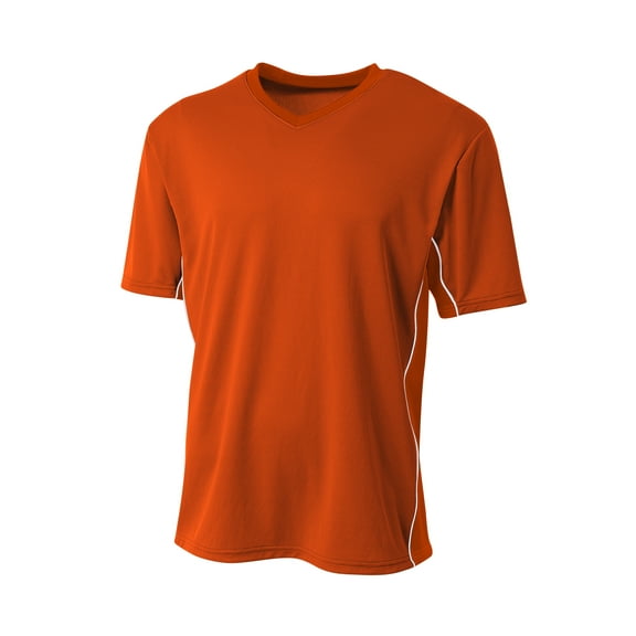 A4 N3018 Mens Liga Soccer Jersey - Athletic Orange - S