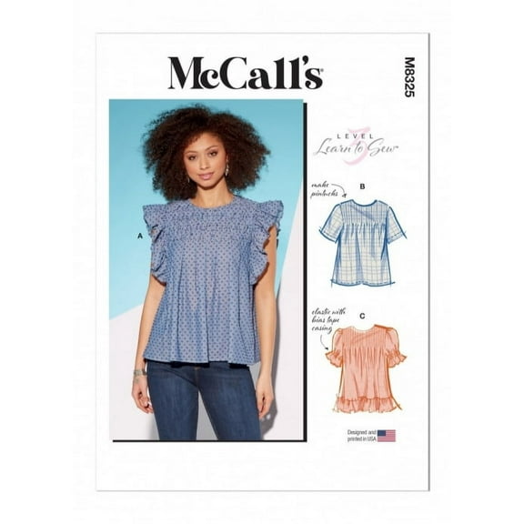 McCalls Sewing Pattern 8325 Women XS-S-M