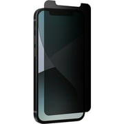 ZAGG InvisibleShield Glass Elite Privacy+ - Anti-microbial - Privacy Screen Protector for iPhone 12 Mini – 3X Impact Protection (200106679)