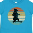 thumbnail image 4 of Inktastic Skateboard Bear Retro Sunset Boys or Girls Toddler T-Shirt, 4 of 5