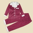 thumbnail image 2 of SUYIDA Christma Pajama Family Christmas Pjs Matching Sets with T-Shirt and Pants Holiday Family Sleepwear Pajamas, 2 of 7