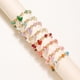 thumbnail image 3 of Nvzi Pulsera de mariposa de imitación de jade con forma de palomitas de maíz y cristal de mariposa, pulsera de estilo chino para mujer, regalo, rosa A, 3 of 5