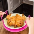 thumbnail image 4 of Lefu Microwave Tray Microwave Plate Stacker Grill Rack Plastic Bakin Round Steam Rack, 4 of 7