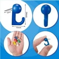 thumbnail image 4 of 100 piezas de para el pulgar, ganchos decorativos de plástico, perchas mezclados, cabezas, , alfiler, alfiler para, 4 of 5