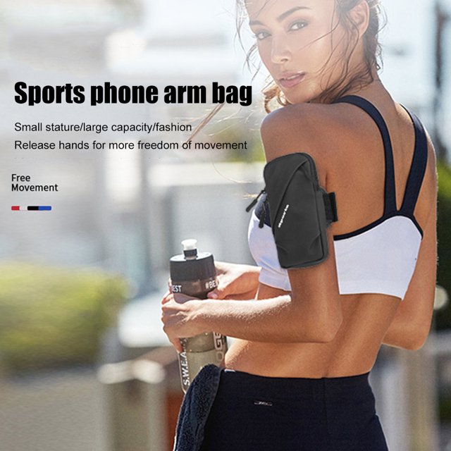 Paquete antirrobo Bolsas para brazalete Impermeable Transpirable Ajustable Accesorios deportivos