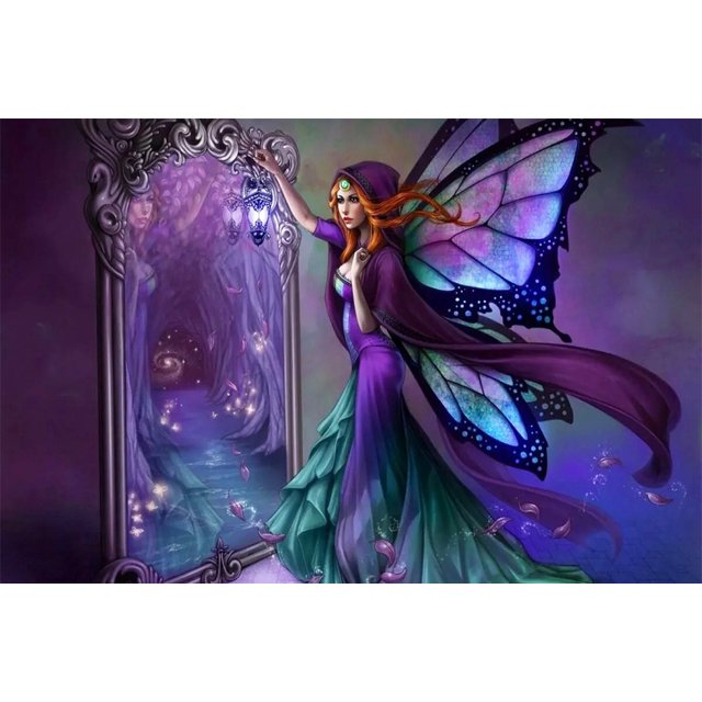 30 × 40 Pintura de diamante Bordado Kit completo de pintura de diamante en abalorios Pasta de diamante Paisaje Accesorios Lienzo 5d Imagen Adulto Niño Lote de diamantes de imitación Rompecabezas Dibujo Decoración de pared Dormitorio Otoño Paisaje Animal Coche Lindo ER