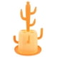 thumbnail image 3 of Escurridor de biberones con forma de cactus, soporte para secar biberones, soporte para encimera, 3 of 7