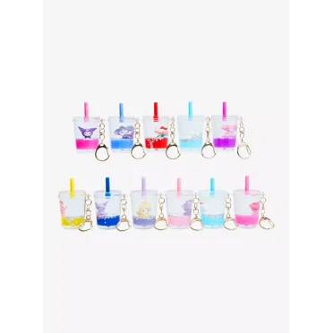U.C.C. Distributing Hello Kitty - Tsunameez Boba Tea Water 1pcs Random Keychain