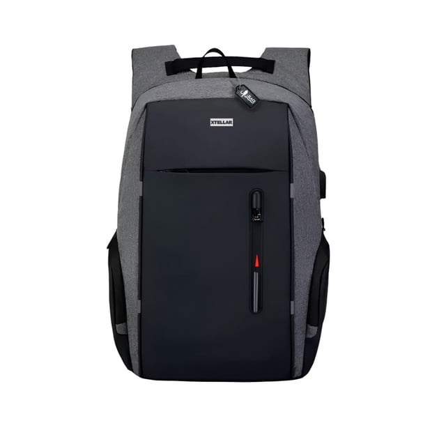 Mochila Xtellar Antirrobo Urbana Color Gris