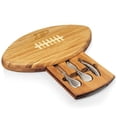 thumbnail image 1 of Picnic Time Quarterback - Natural Wood (Purdue University Boilermakers) Engraved, 1 of 1