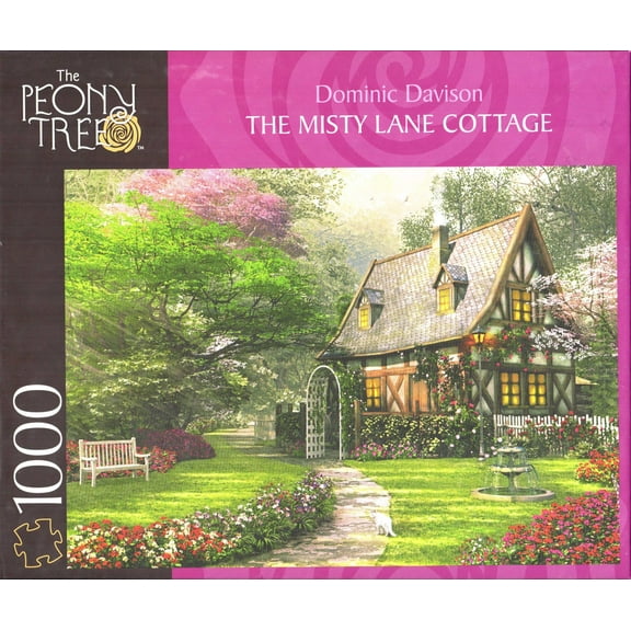 Misty Lane Cottage 1000 Piece Puzzle