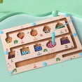 thumbnail image 3 of A Wooden Magnetic Maze Toy With Shape Recognition, Educational Activity For Hand-Eye Coordination, Travel Friendly, 3 of 6