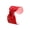 Red, variant on O Artistic Resin Bowknot Jewelry Modern Cuff Bracelet Adjustable Fit Opening Wristband Accessories For Teen Girls