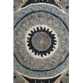 thumbnail image 4 of LR Resources BROSE21708MLT233A Monroe Prisme Médaillon Foyer & Demi-Lune Zone Tapis, 4 of 4